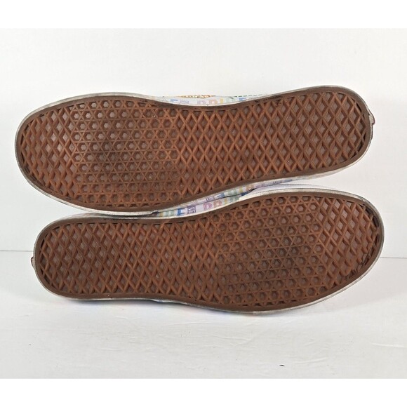 Men's Vans Classic Slip On Pride Skate Casual Sneaker Shoes Rainbow Men Size 13 - Picture 7 of 9